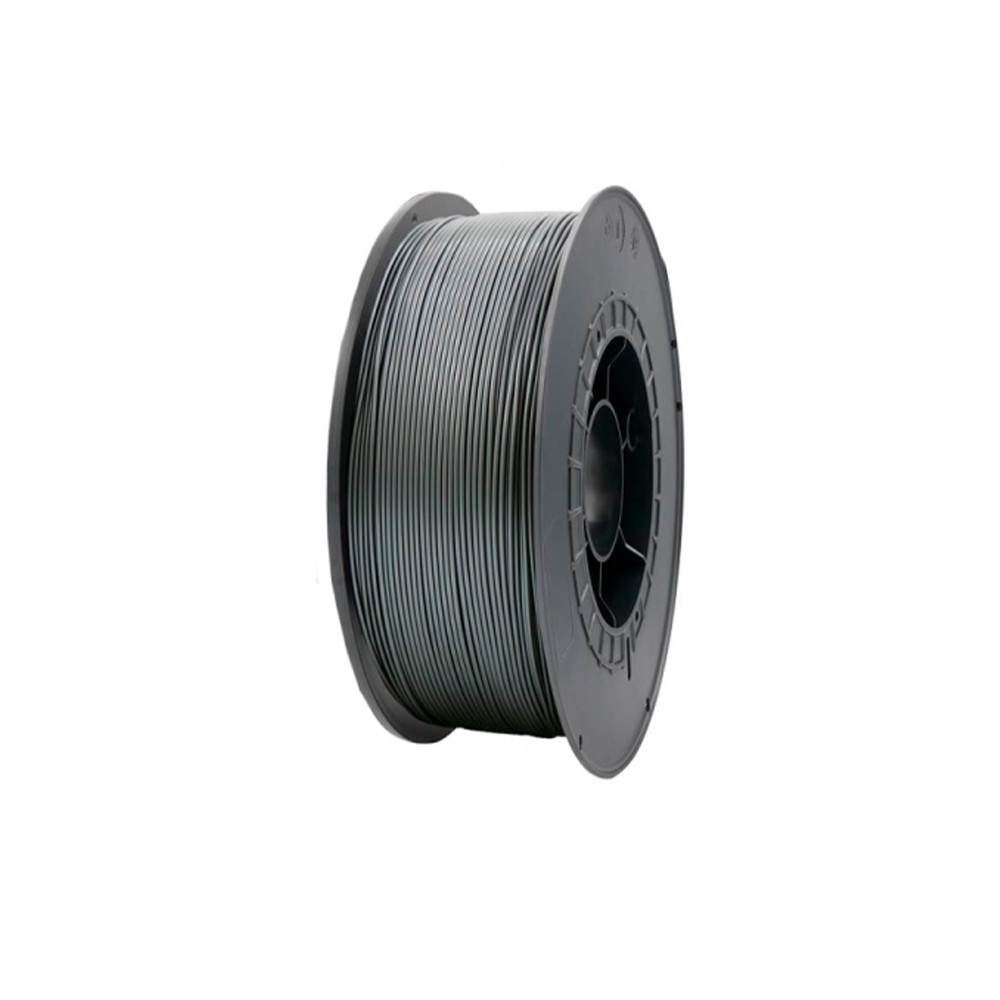 Filamento Universal PLA 1.75mm 3D 1Kg Prata