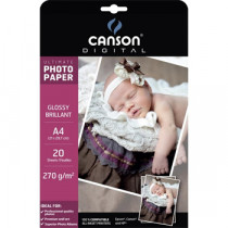 Papel A4 270g Fotográfico Ultimate Satin p/InkJet 20Fls
