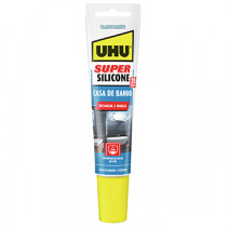 Super Silicone Casa de Banho Transparente UHU 150ml