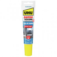 Super Silicone Casa de Banho Transparente UHU 150ml