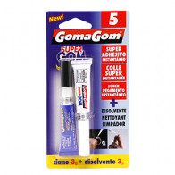 Cola Rápida 3g Instantânea + Dissolvente 1g Blister