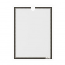 Moldura Adesiva A4 Durable 400657 Cinza 5un