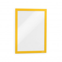 Moldura Adesiva A4  Duraframe 4872-04 Amarelo 2un