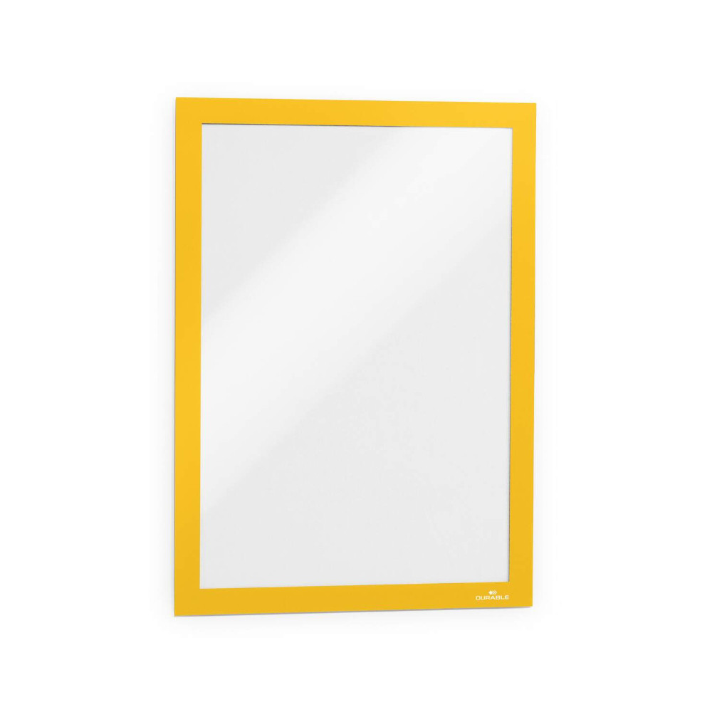 Moldura Adesiva A4  Duraframe 4872-04 Amarelo 2un