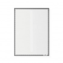 Moldura Adesiva Estática A4 Durable Cinza 5un