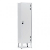 Cacifos Metálicos P/Indústria 1 Cacifo 450x500x1900mm Cinza