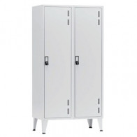 Cacifos Metálicos P/Indústria 2 Cacifos 900x500x1900mm Cinza