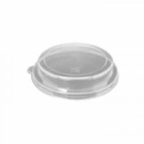 Tampas Tigelas Cana de Açucar em PET 14,2cm 125un