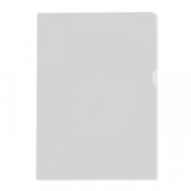 Bolsa Plástico em L A4 120mic Cristal 25un