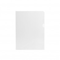 Bolsa Plástico em L A4 90mic Cristal 10un