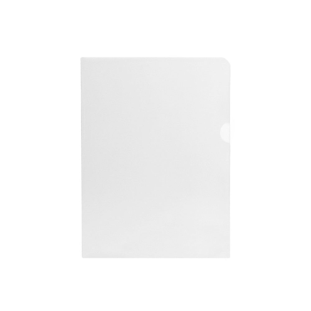 Bolsa Plástico em L A4 90mic Cristal 10un