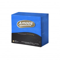 Guardanapos 40x40 2Fls Azul Amoos Luxury 50un