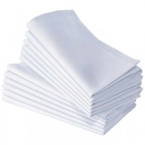 Guardanapos em Tecido 50x50 Branco 1un