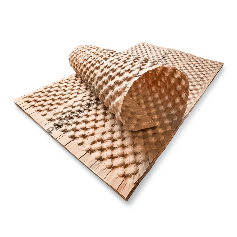 Papel Bolhas 580x380mm 70g Castanho 300un